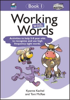 RENZ1075 Working With Words Book 1 cov