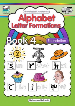 Phonological Awareness Bk 4-Alphabet Letter Formation Cov
