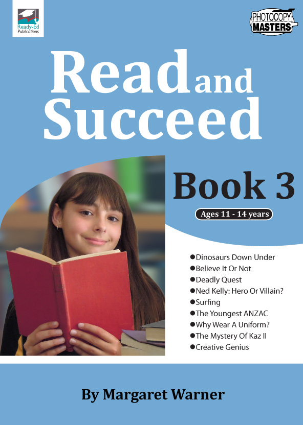 Read and Succeed Book 3 Teaching Resources New Zealand | Ready-Ed
